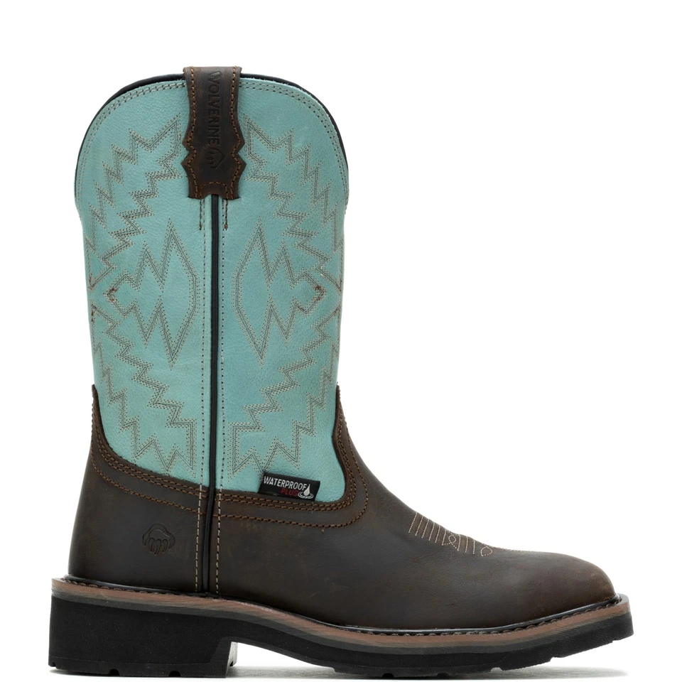 Wolverine Mujeres Rancher Arrow Puntera de Acero Wellington Botas de Trabajo Zapatos Foto 1 de 4