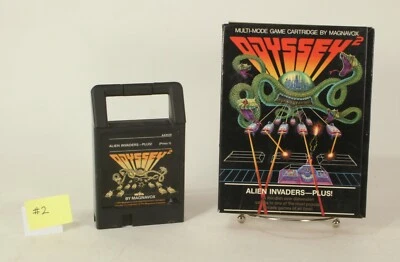 Vintage  Odyssey 2 Boxed Game Alien Invaders Plus No Inst.  #2 - Image 1 of 3