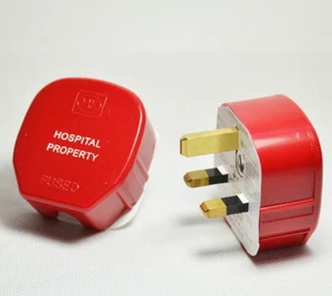 1x 13A MK Hospital Property UK AC Power Plug Connector - Picture 1 of 2