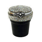 TrexNYC Car Ashtray Exclusive Bling with Blue LED Light