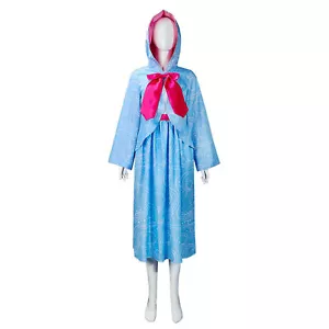 Cosplay Cinderella Fairy Godmother Dress Halloween Carnival Full Set Outits - Picture 1 of 12