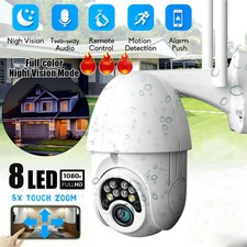 TELECAMERA ESTERNA FULL HD 1080P 2019 WIRELESS IP PTZ PER VIDEOSORVEGLIANZA WIFI