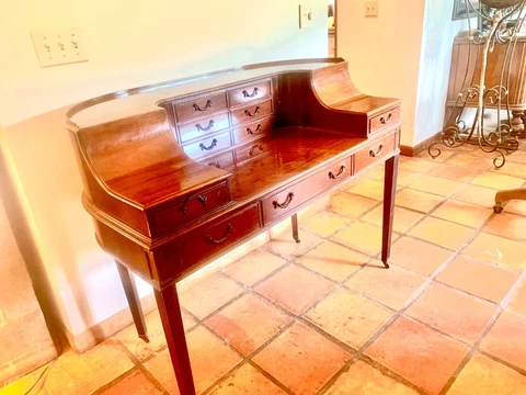 Vintage Mahogany Secretary Desk - Imperial Furniture Grand Rapids, Michigan Cover