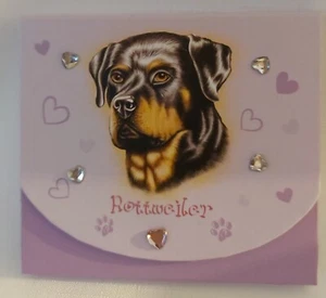 Rottweiler 120 Page Memo Pad with Magnetic Closure - Bild 1 von 1