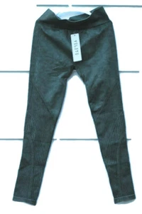 YELETE Green Girls Leggings Size Large 014 - Picture 1 of 5