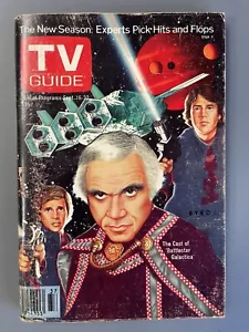 Battle Star Galactica TV GUIDE With NO Address Label! - Picture 1 of 1