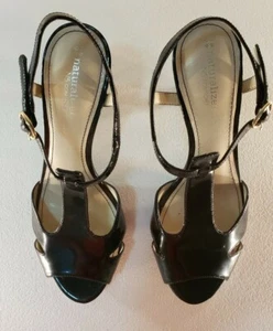 Worn Women’s Naturalizer N5 Comfort Montee Sz 9M Black Peep Pumps - Picture 1 of 12