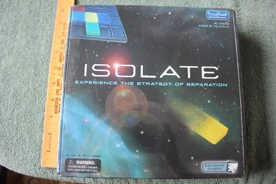 ISOLATE, 2003 Educational Insights-StrataGems, 2&4 player strategy, sealed NEW - Image 1 of 2