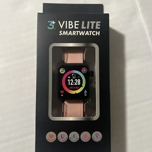 3 Plus Vibe Lite Smartwatch Fitness Trackers Blood Oxygen Heart Rate - Pink™ - Picture 1 of 4
