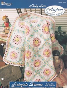 Baby Afghan Crochet Pattern FAIRYTALE DREAMS Needlecraft Shop - Picture 1 of 1