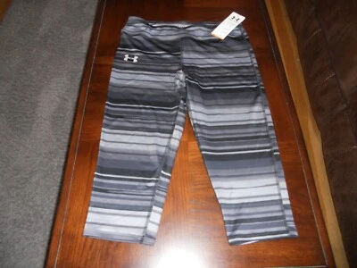 NEW w tags Under Armour girls cropped pants size Y XL youth extra large leggings - Image 1 of 4