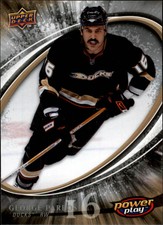 2008-09 Upper Deck Power Play Anaheim Ducks Hockey Card #2 George Parros