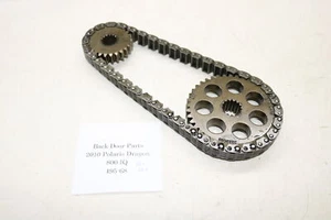 2010 Polaris Dragon 800 Iq Track Drive Chain Sprockets Gears 25t 40t 78p Hyvo - Picture 1 of 11