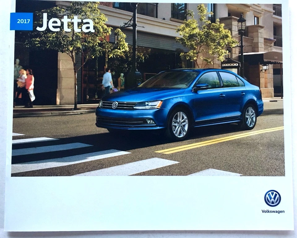 2017 VW Volkswagen Jetta and GLI 20-page Original Car Sales Brochure Catalog Foto 1 de 1