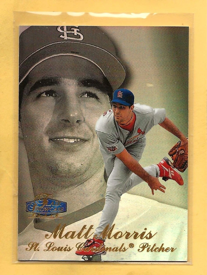 MATT MORRIS - 1998 Flair Showcase "Row 3" - #80 - Cardinals - Comb. Shipping #1 - Image 1 of 1