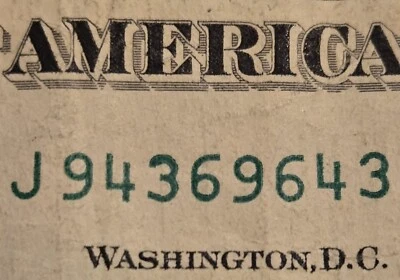 FOUR PAIRS FANCY SERIAL NUMBER 2009 $1 BILL-94369643 - Image 1 of 4