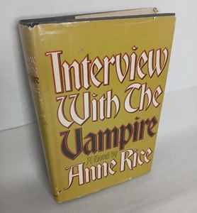 Vintage 1976 Interview With the Vampire Anne Rice Novel First Book Club Ed. Acc. - Picture 1 of 5