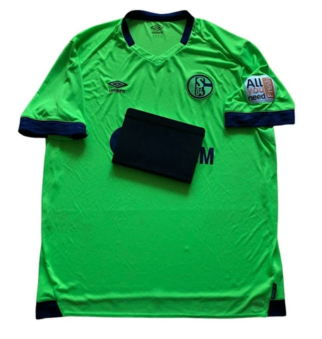 FC Schalke 04 Third football shirt 2018 Soccer Jersey Tee Size XXL Cover