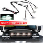 4x LED Front Grille Running Lights For Ford F150 Raptor Style-Grill  Universal