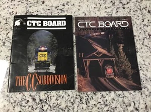 2 Magazines CTC BOARD Jan 1991 March 1995 Railroads Illustrated - Picture 1 of 5