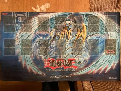 Yugioh Tactical Evolution Playmat Rainbow Dragon 2007 Upper Deck - Image 1 of 4