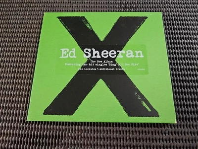 Ed Sheeran – X - 2014 Asylum CD+DVD - deluxe - slipcase - Aus press rock pop - image 1 of 4