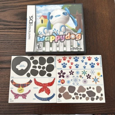 Nintendo DS Wappy Dog 2011 With Manual & Stickers - Image 1 of 3
