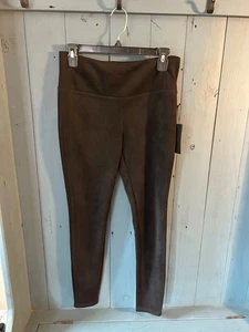 Black Tape Faux Suede Skinny Pants Size Medium Black - Picture 1 of 9