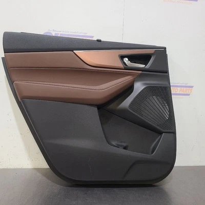 23 2023 ACURA MDX DOOR TRIM PANEL REAR LEFT DRIVER BROWN BLACK  - Image 1 of 4