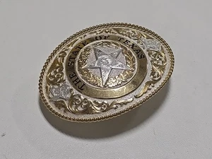 The State Of Texas Gürtelschnalle Montana Silversmiths - Bild 1 von 4