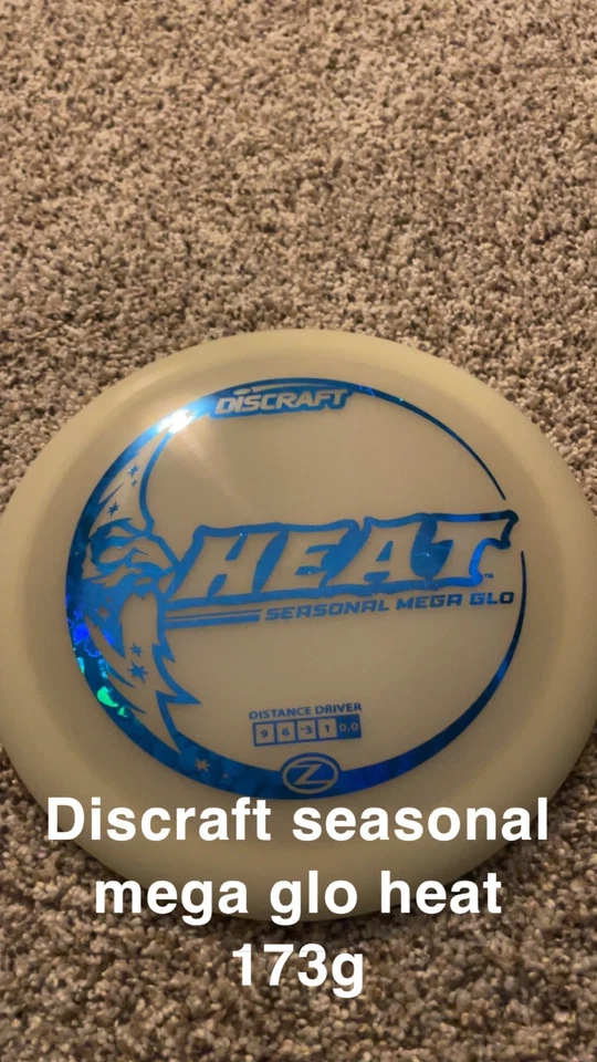 Discraft seasonal mega glo z heat 173g - Image 1 of 1
