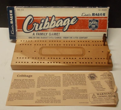 Tabla de cuna vintage Eddie Bauer Sport Shop madera maciza pista no continua Foto 1 de 4