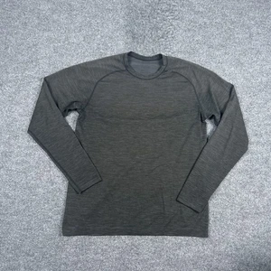 Lululemon Shirt Mens Large Gray Metal Vent Tech Long Sleeve Athletic Baselayer - Picture 1 of 10