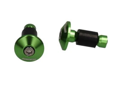 Kmx24 Manopole Universali Per Motocross Enduro Supermoto Scooter Verde - Immagine 1 di 2