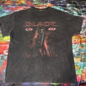 Bootleg Blade Movie Promo Shirt XL Wesley Snipes Marvel Vampire Hunter RARE - Picture 1 of 2