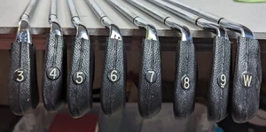 Walter Hagen Ultradyne II irons 3-PW twist flex stiff steel std length - Picture 1 of 12