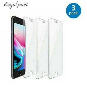 3 PIEZAS Protector de Pantalla para iPhone 6 6S 7 8 Dureza Vidrio Templado Ultra Delgado EE. UU. - Imagen 1 de 5
