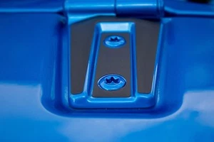 12 cubiertas de borde de bisagra o capucha negra mate para puerta se adaptan a Jeep Rubicon Jeep Wrangler - Imagen 1 de 8