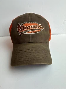 NFL Cleveland Browns Trucker Snapback Hat Vintage Reebok Gridiron Classic - Picture 1 of 8