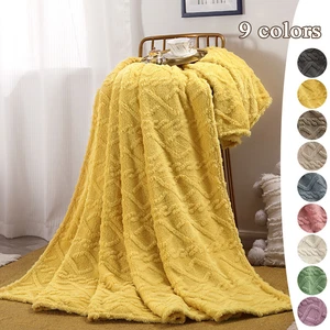 Simple Velvet Baby Blanket Swaddle Blanket Summer Soft Air-conditioning Blanket☆ - Picture 1 of 29