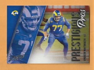 Andrew Whitworth Los Angeles Rams 2021 Prestige Prestigious Pros #5 LSU Tigers - Picture 1 of 2
