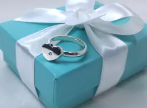Tiffany & Co. Paloma Picasso Modern Heart Diamond Ring Size 7.25 NEW - Picture 1 of 12
