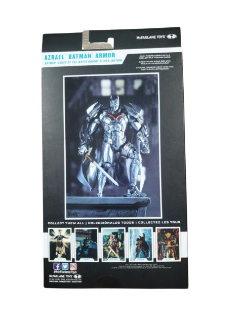 DC Multiverse Azrael Batman Armor Silver Edition | Gold Label | McFarlane Toys
