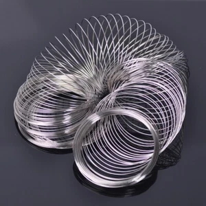 200 Schlaufen 0,6 mm 60 mm Memory Stahldraht Manschette Armreif Armband Zum Selbermachen Schmuckherstellung - Bild 1 von 7