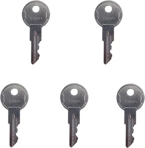(5) CH501  Knapheide Goliath Southco UWS RV Truck Tool Box Lock Replacement Keys - Picture 1 of 1