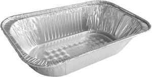Quarter-Size (1/4) Aluminum Foil Steam Table Pan - Disposable Food Storage Tins - Picture 1 of 5