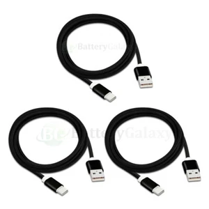 3X USB Type-C 6FT Braided Cable for Samsung Galaxy A51/S20/S20+ Plus/S20 Ultra - Picture 1 of 6