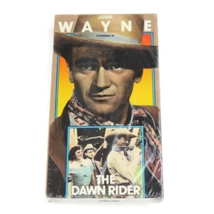 Vintage The Dawn Rider starring John Wayne (VHS,1987,B&W) New/Sealed - Imagen 1 de 5
