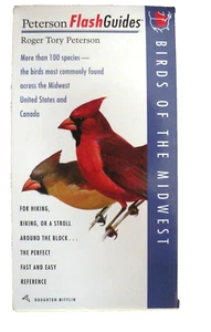 Houghton Mifflin Peterson FLASH GUIDES Birds of the Midwest 6-81153 - Imagen 1 de 5