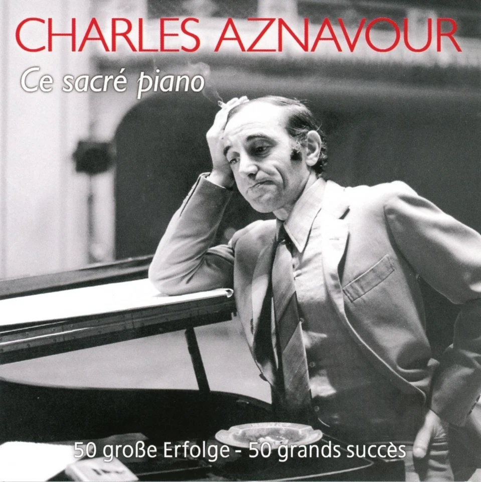 Doppel CD Ce Sacré Piano 50 große Erfolge Charles Aznavour (K61) (102) VERSIEGEL - Bild 1 von 1